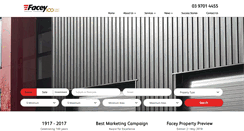 Desktop Screenshot of faceyindustrial.com.au